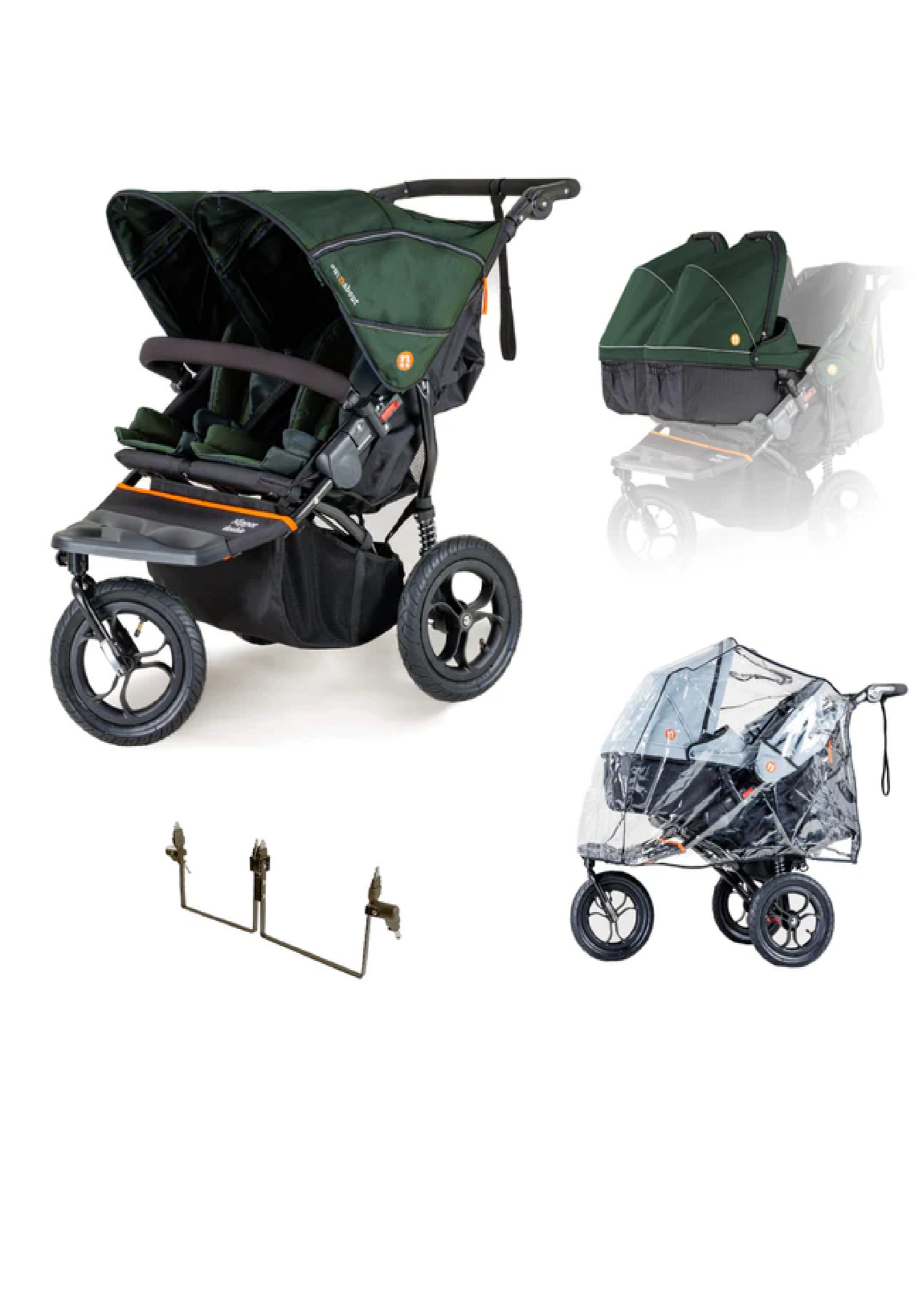 Out n About Nipper Double v5 TWIN Starter Bundle