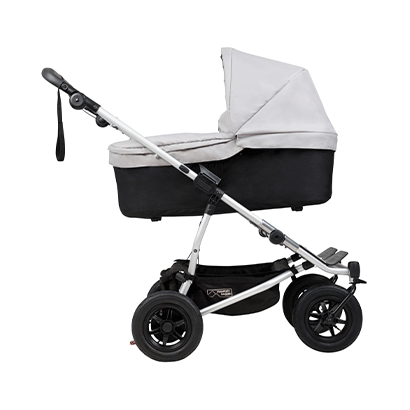 Mountain Buggy duet carrycot plus silver