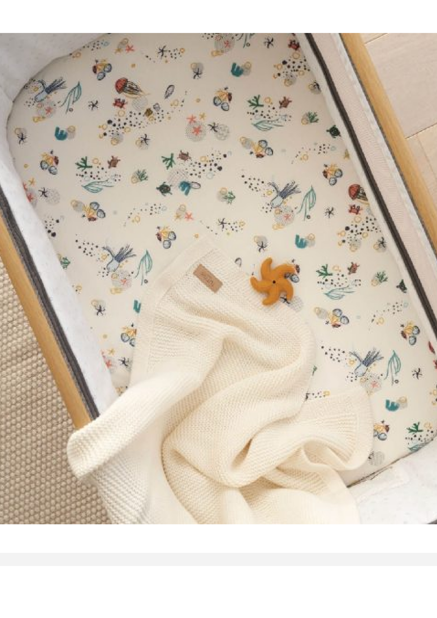 Tutti Bambini Cozee Bedside Crib Sheets