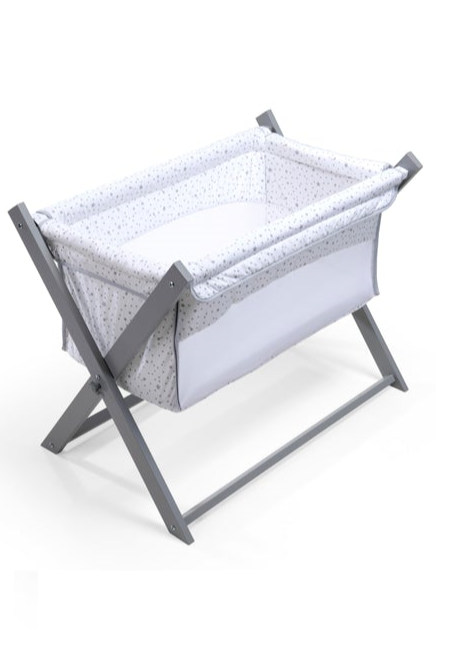 ClairDeLune Stars and Stripes Folding Bedside Crib