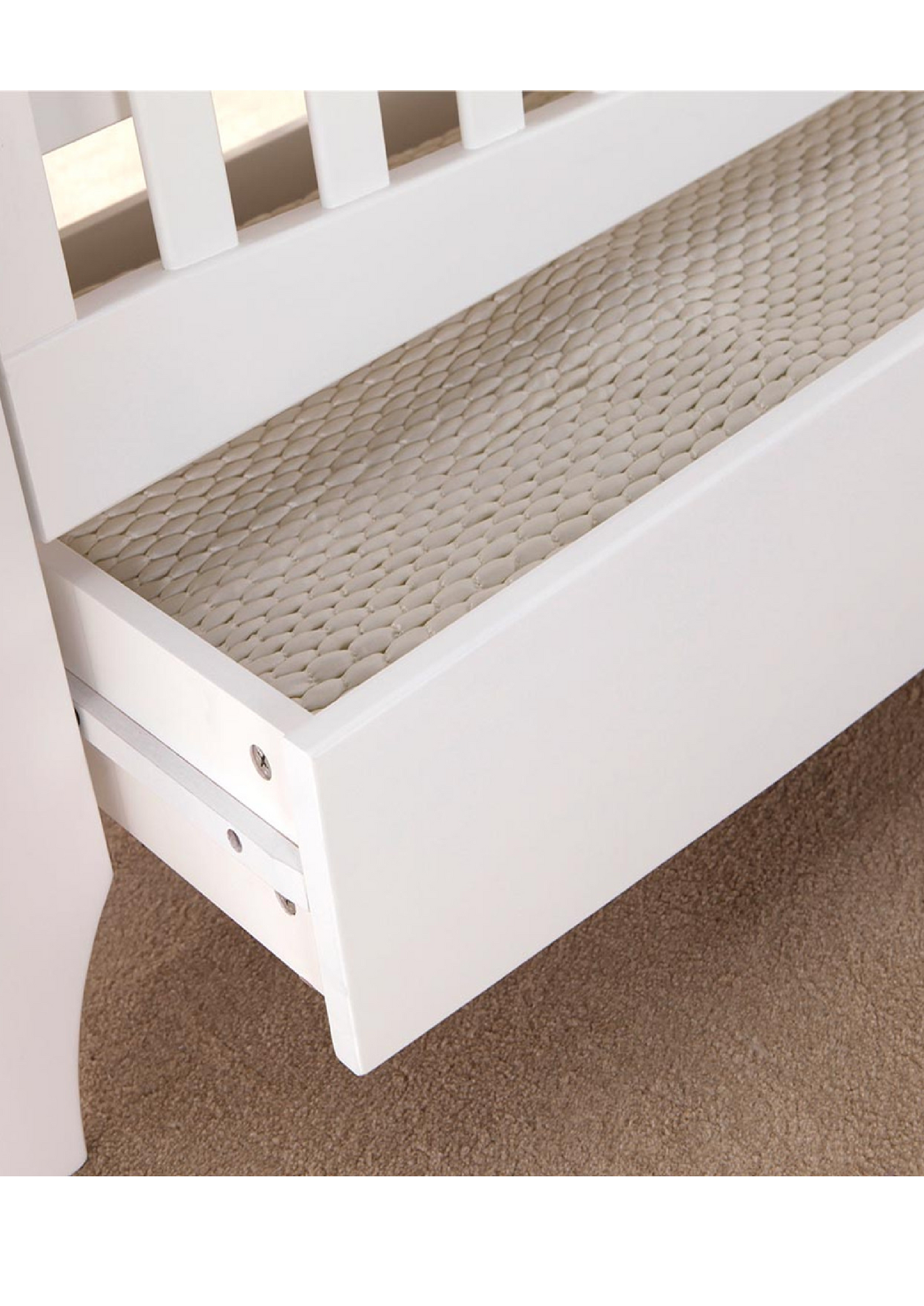Tutti Bambini Lucas Sleigh Cot Bed with Under Drawer