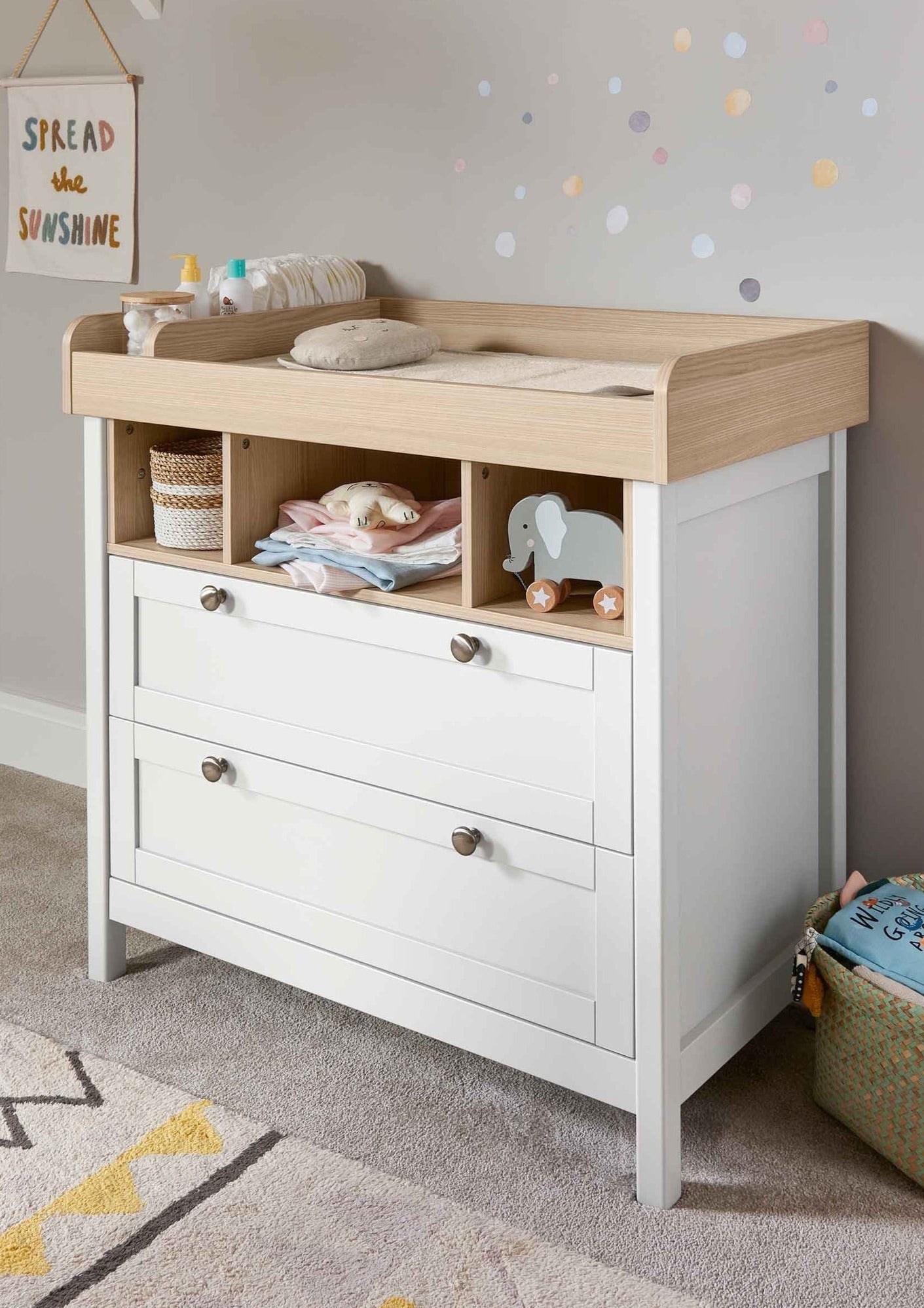 Mamas and Papas Harwell Cotbed and Dresser - SweetDreamzzzPenryn