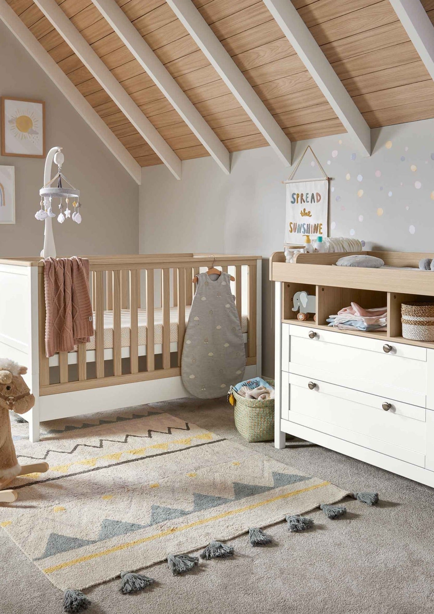 Mamas and Papas Harwell Cotbed and Dresser - SweetDreamzzzPenryn