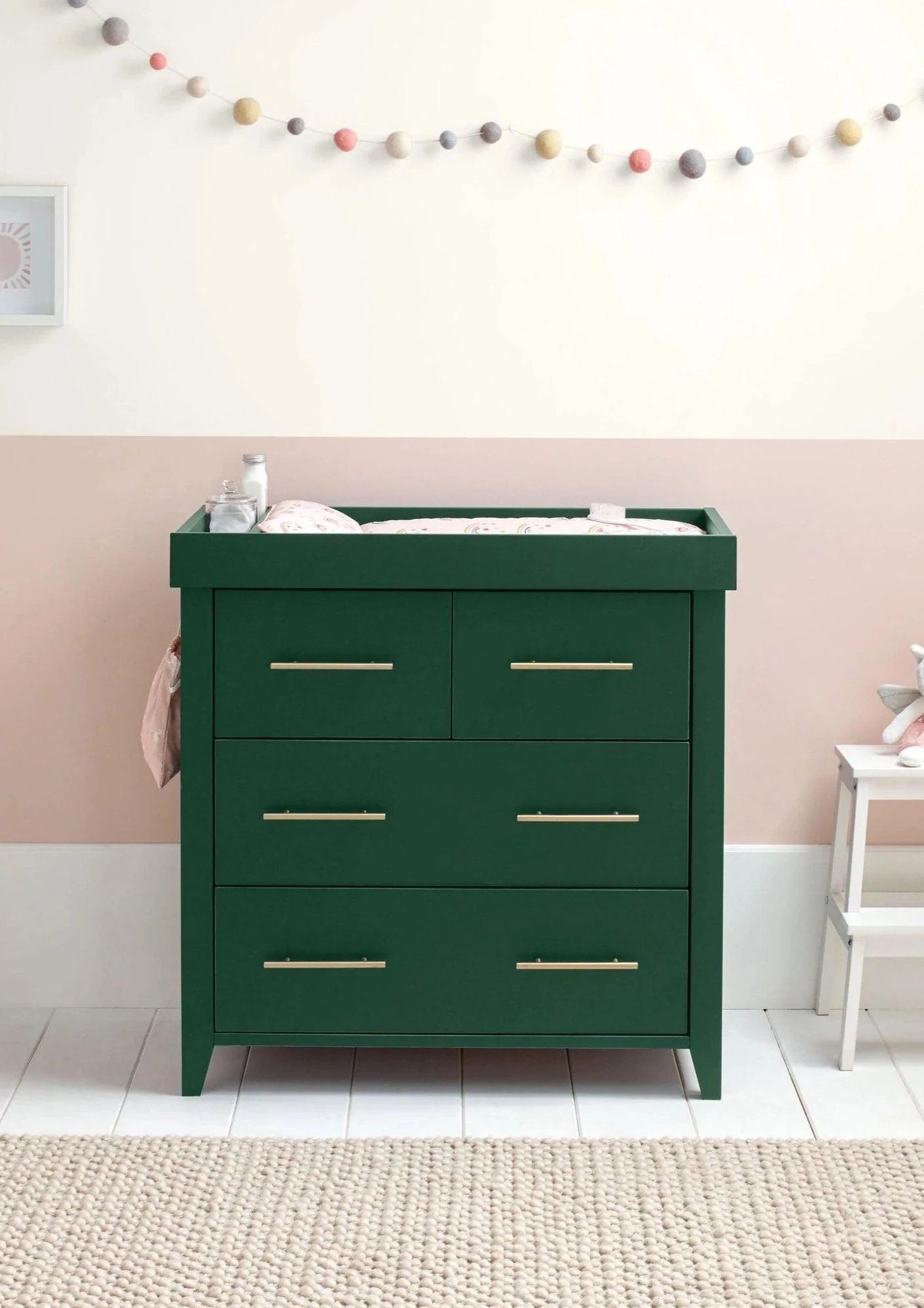 Mamas and Papas Melfi Cotbed and Dresser - SweetDreamzzzPenryn