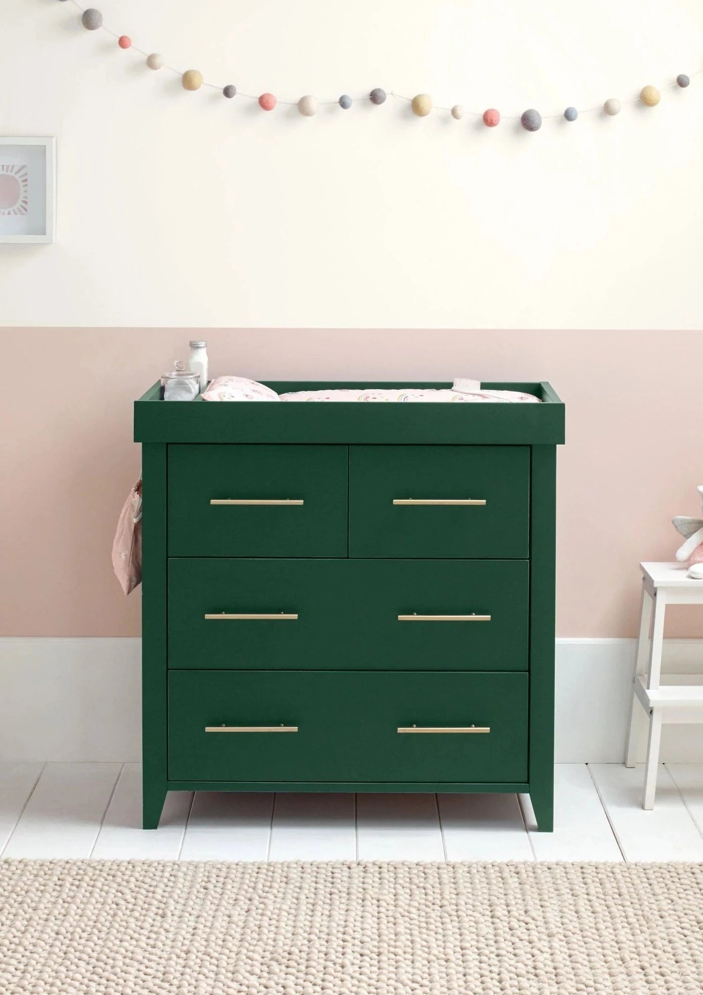 Mamas and Papas Melfi Cotbed, Dresser and Storage Wardrobe - SweetDreamzzzPenryn