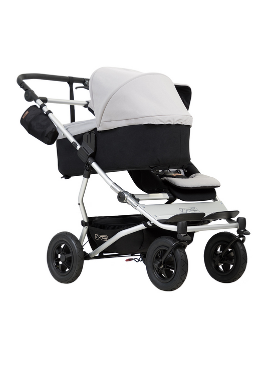 Mountain Buggy duet carrycot plus silver