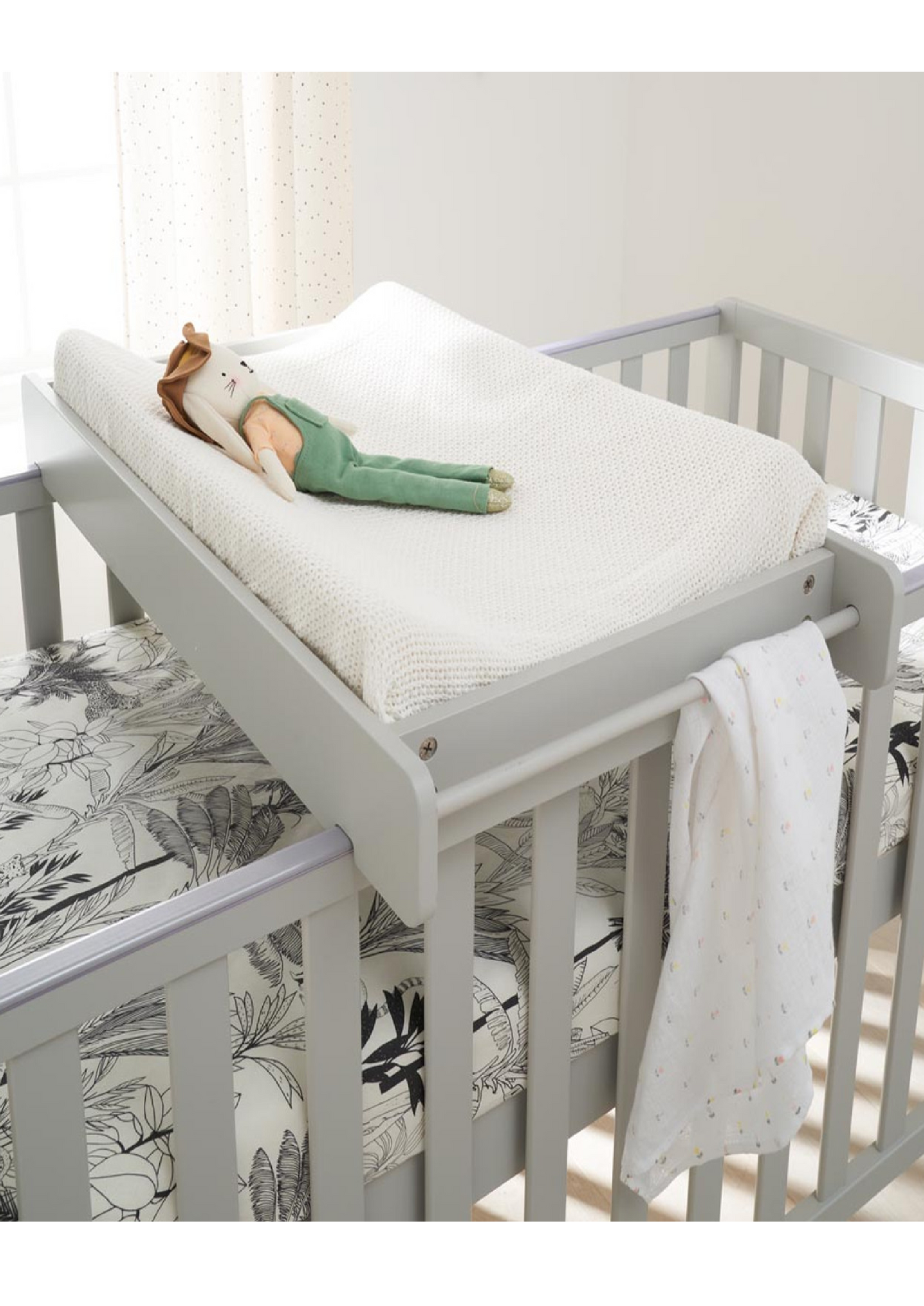 Tutti Bambini Malmo Cot Bed with Cot Top Changer & Mattress